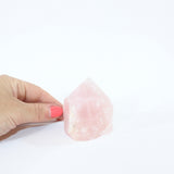 Rose Quartz Crystal Point | ASH & STONE premium crystals online. Free express shipping  NZ wide 