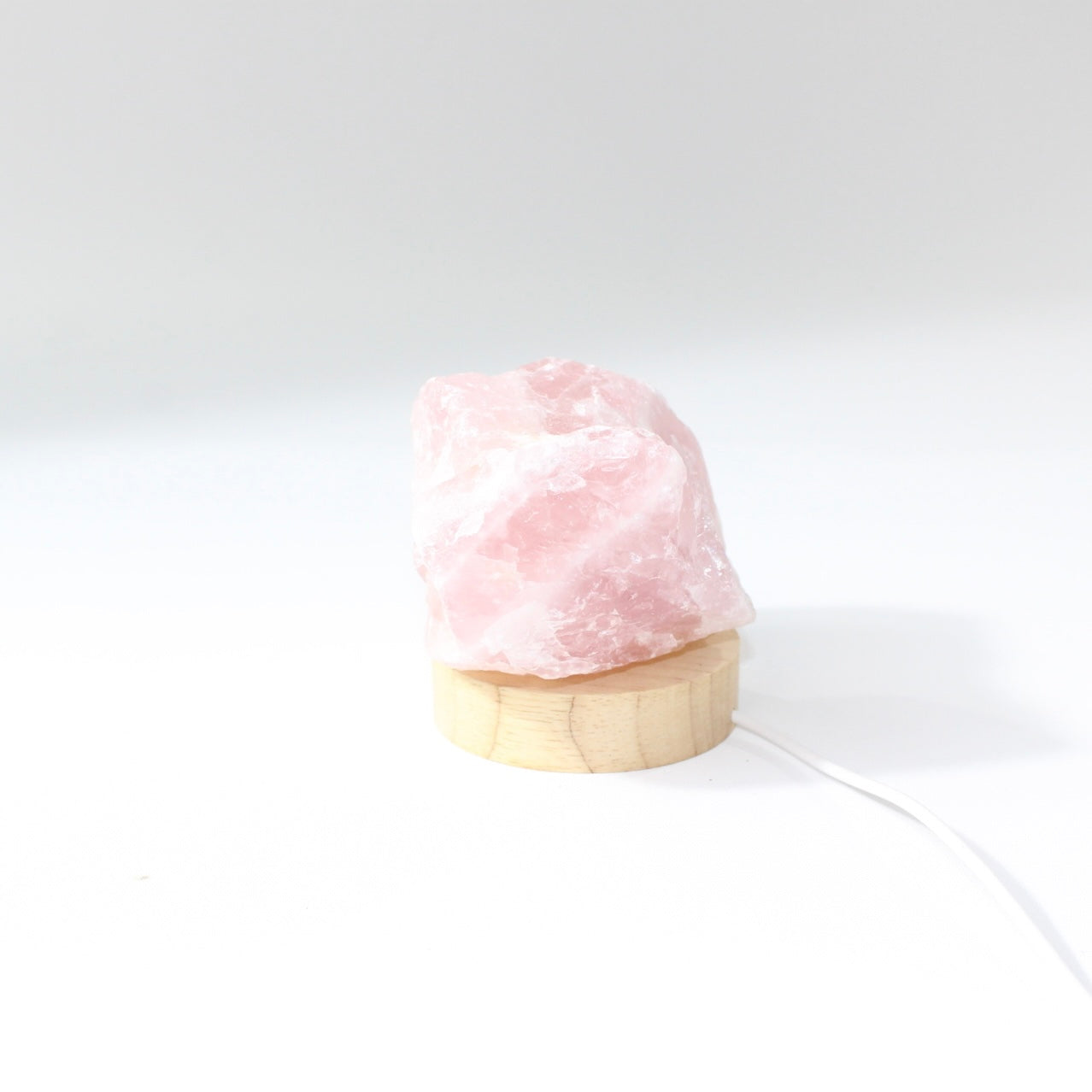 Rose Quartz Crystal Lamp | ASH&STONE Crystal Jewellery Shop Auckland NZ