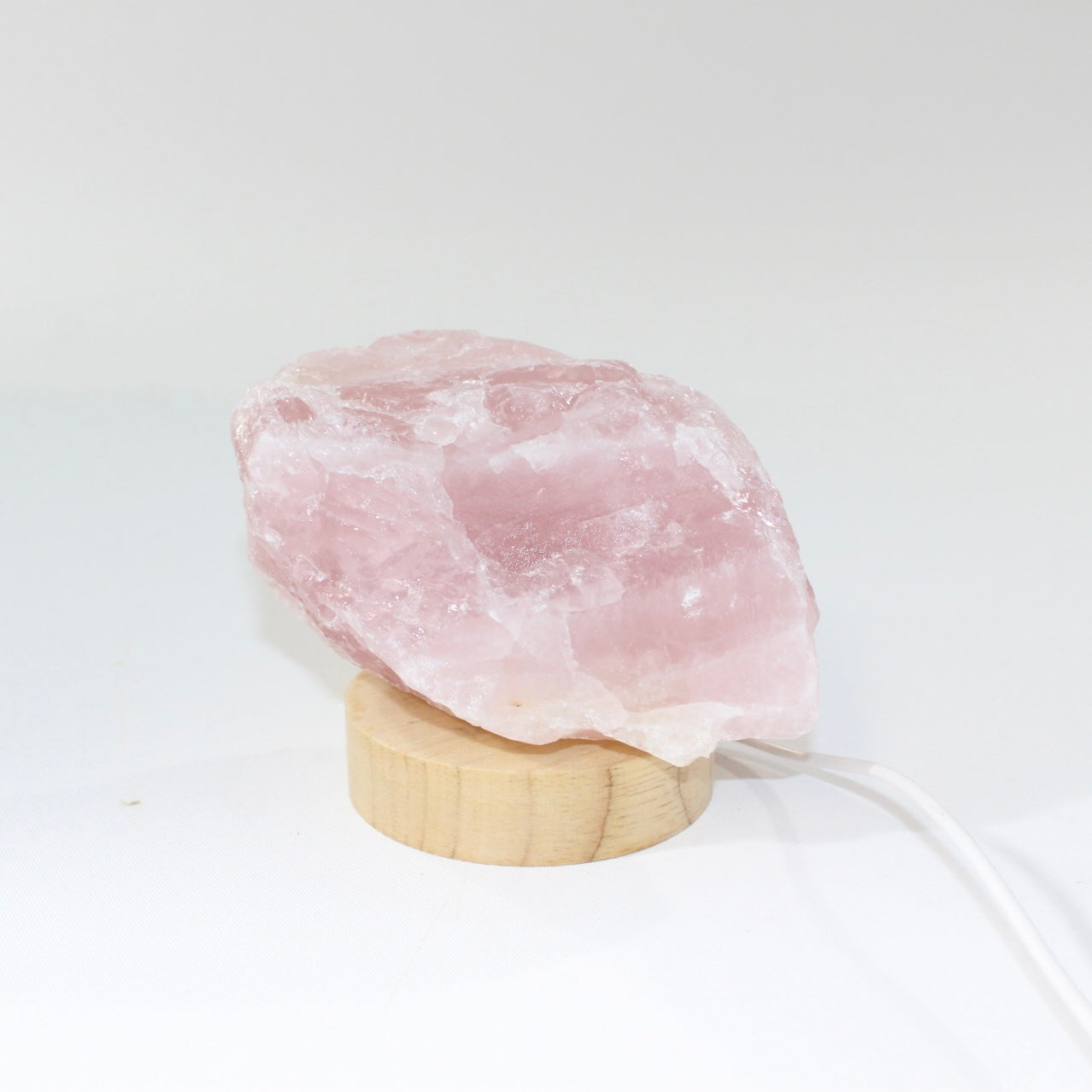 Rose Quartz Crystal Lamp | ASH&STONE Crystal Jewellery Shop Auckland NZ