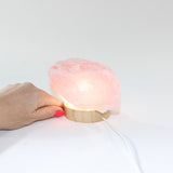 Rose Quartz Crystal Lamp | ASH&STONE Crystal Jewellery Shop Auckland NZ