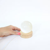Selenite Crystal Sphere Lamp. Free express shipping. Shop online from ASH&STONE crystal shop Auckland NZ. AfterPay available.