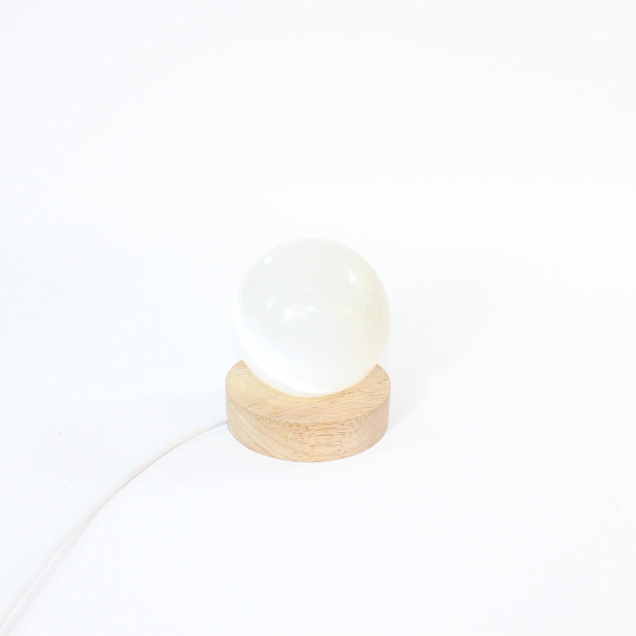 Selenite Crystal Sphere Lamp. Free express shipping. Shop online from ASH&STONE crystal shop Auckland NZ. AfterPay available.