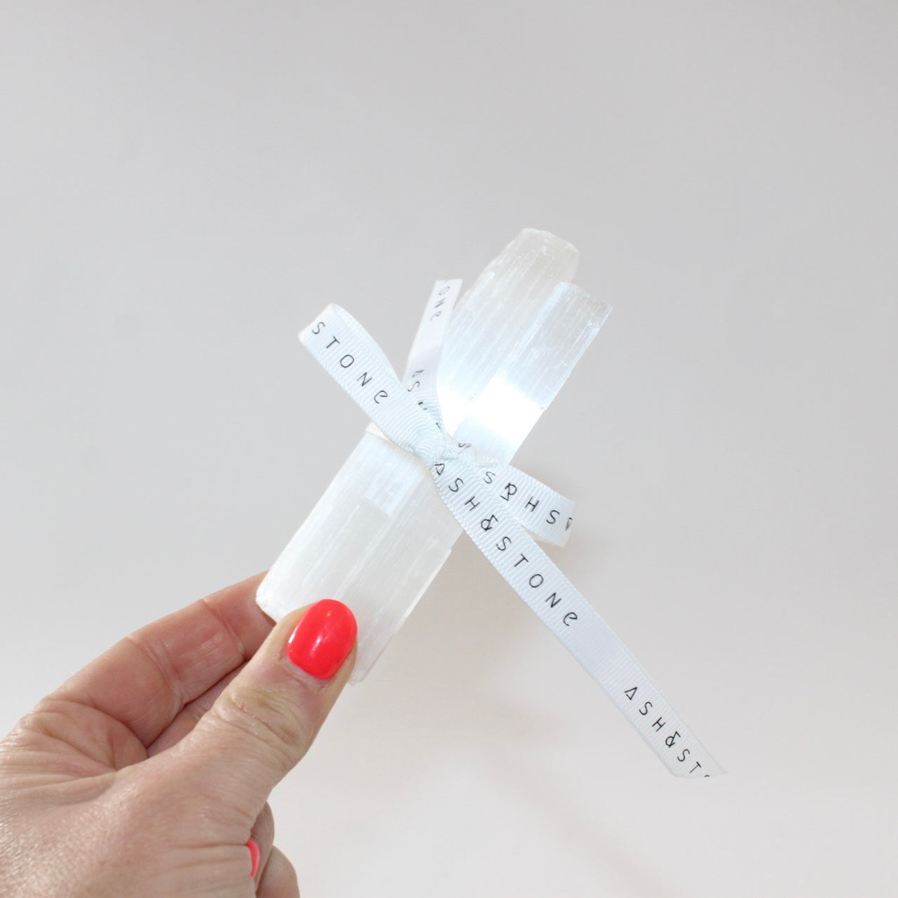 Selenite Crystal Wands. Free express shipping. Shop online from ASH&STONE crystal shop Auckland NZ. AfterPay available.