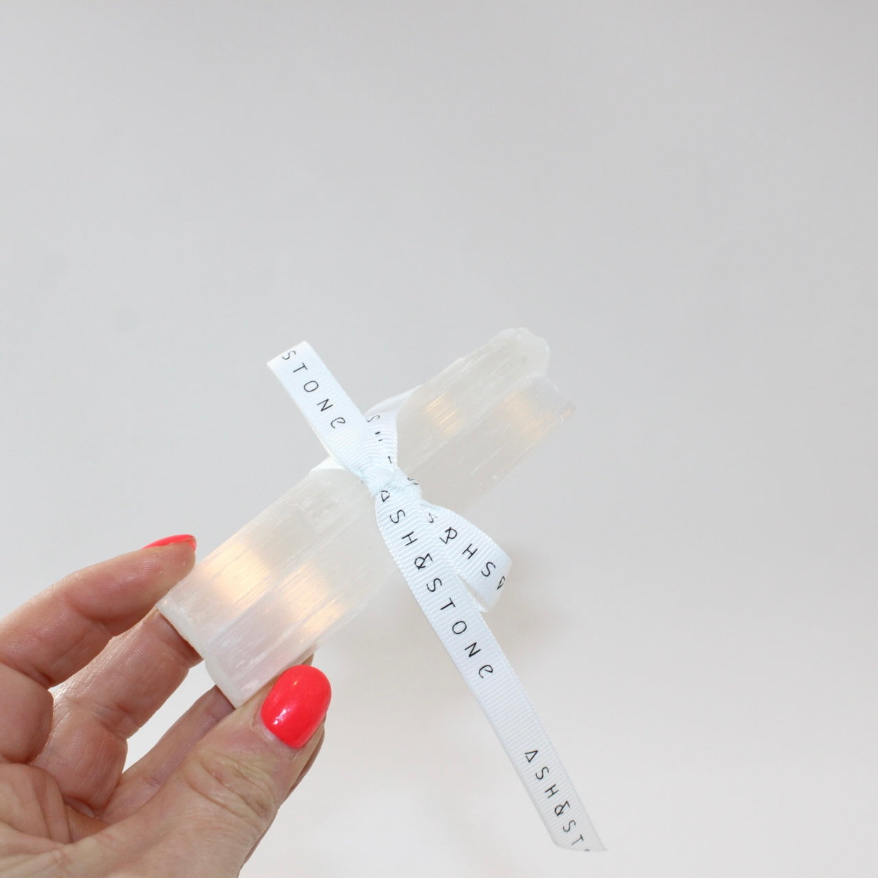 Selenite Crystal Wands. Free express shipping. Shop online from ASH&STONE crystal shop Auckland NZ. AfterPay available.