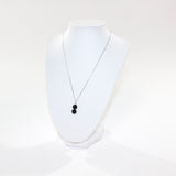 Bespoke NZ Hand made Shungite Stirling silver necklace | ASH & STONE CRYSTAL SHOP AUCKLAND NZ