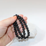 Shungite Bead Bracelet | ASH & STONE, Crystals jewellery ethically sourced, Free express shipping Auckland NZ 