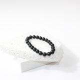Shungite Bead Bracelet | ASH & STONE, Crystals jewellery ethically sourced, Free express shipping Auckland NZ 