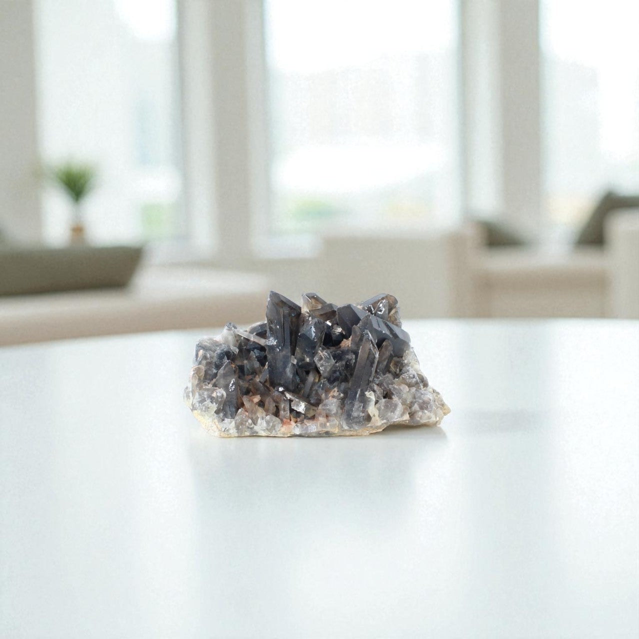 Smoky Quartz Crystal cluster | ASH & STONE, Crystals online from NZ. Free express shipping