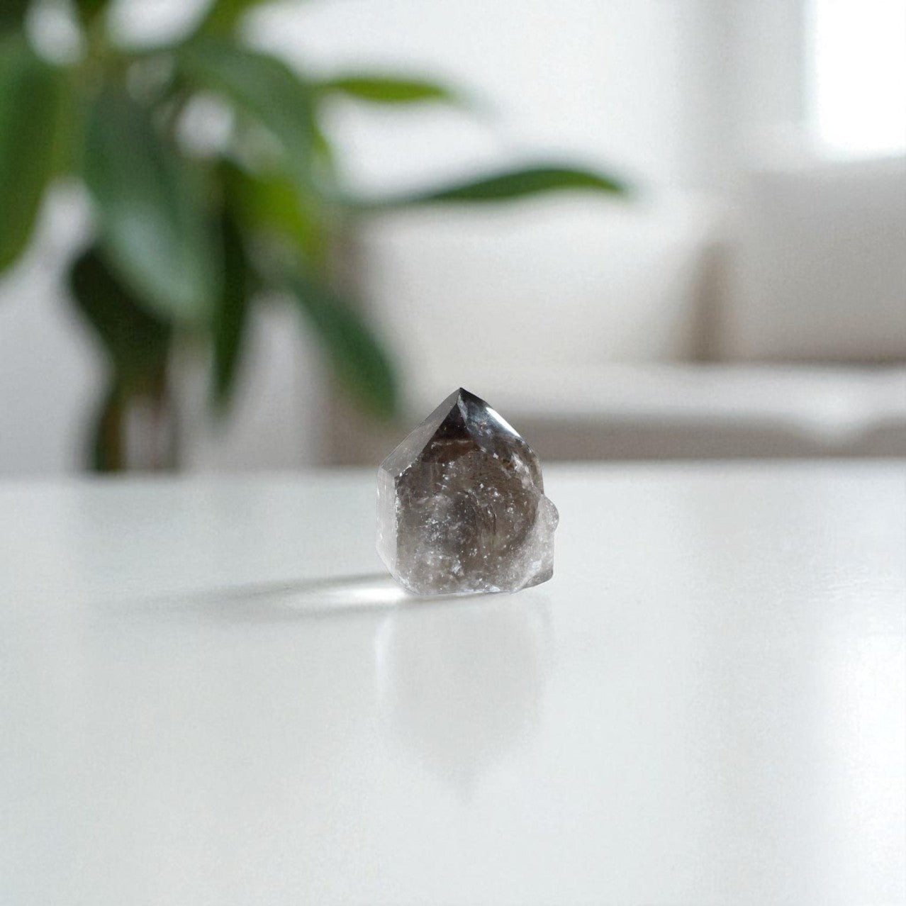 Smoky Quartz Polished Point Crystal | Free express shipping. Shop crystals online from ASH&STONE  crystal shop Auckland NZ. AfterPay available.