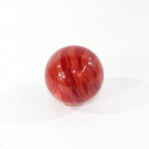 Strawberry obsidian sphere 1.11kg | ASH&STONE Crystal Shop Auckland NZ