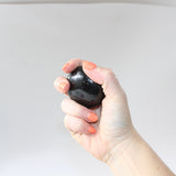 Black Tourmaline Palm Stone | Free express shipping. Buy high quality ethical crystals online at ASH&STONE crystal shop Auckland NZ. AfterPay available.