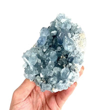 Load and play video in Gallery viewer, Crystals NZ: Celestite crystal cluster 1kg
