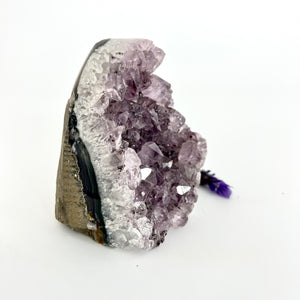Crystals NZ: Lavender amethyst crystal cluster