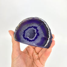 Load image into Gallery viewer, Crystals NZ: Purple agate crystal cave
