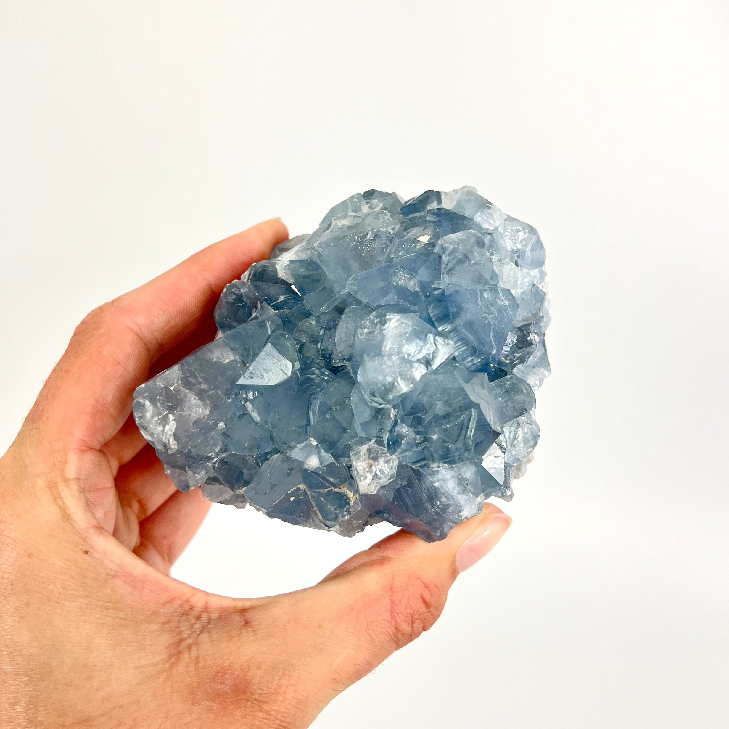 Crystals NZ: Celestite crystal cluster