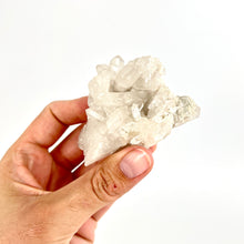 Load image into Gallery viewer, Crystals NZ: Clear quartz crystal cluster
