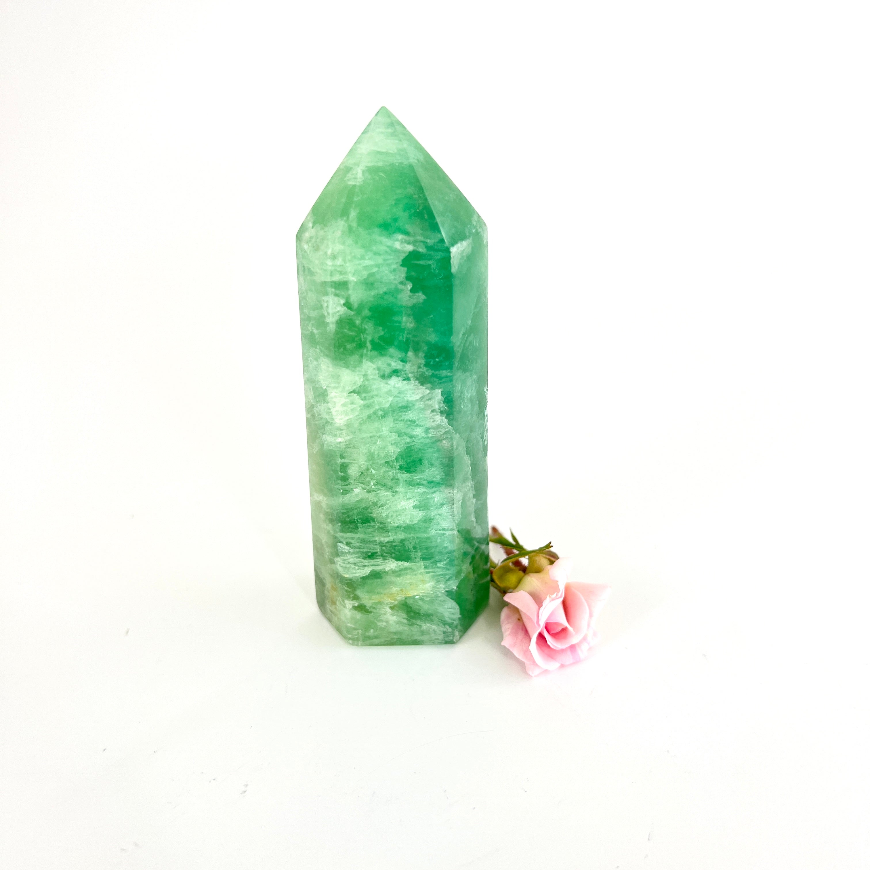 Crystals NZ: Green fluorite crystal generator