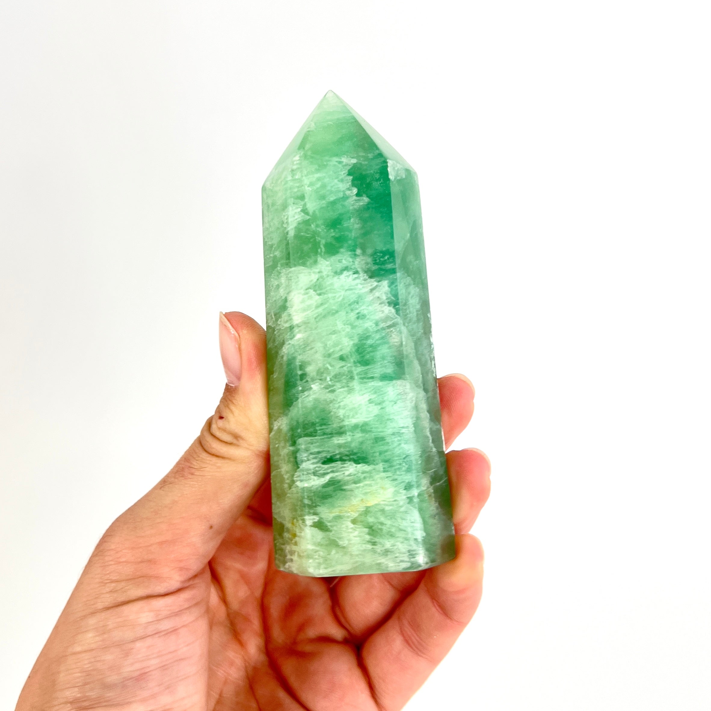 Crystals NZ: Green fluorite crystal generator