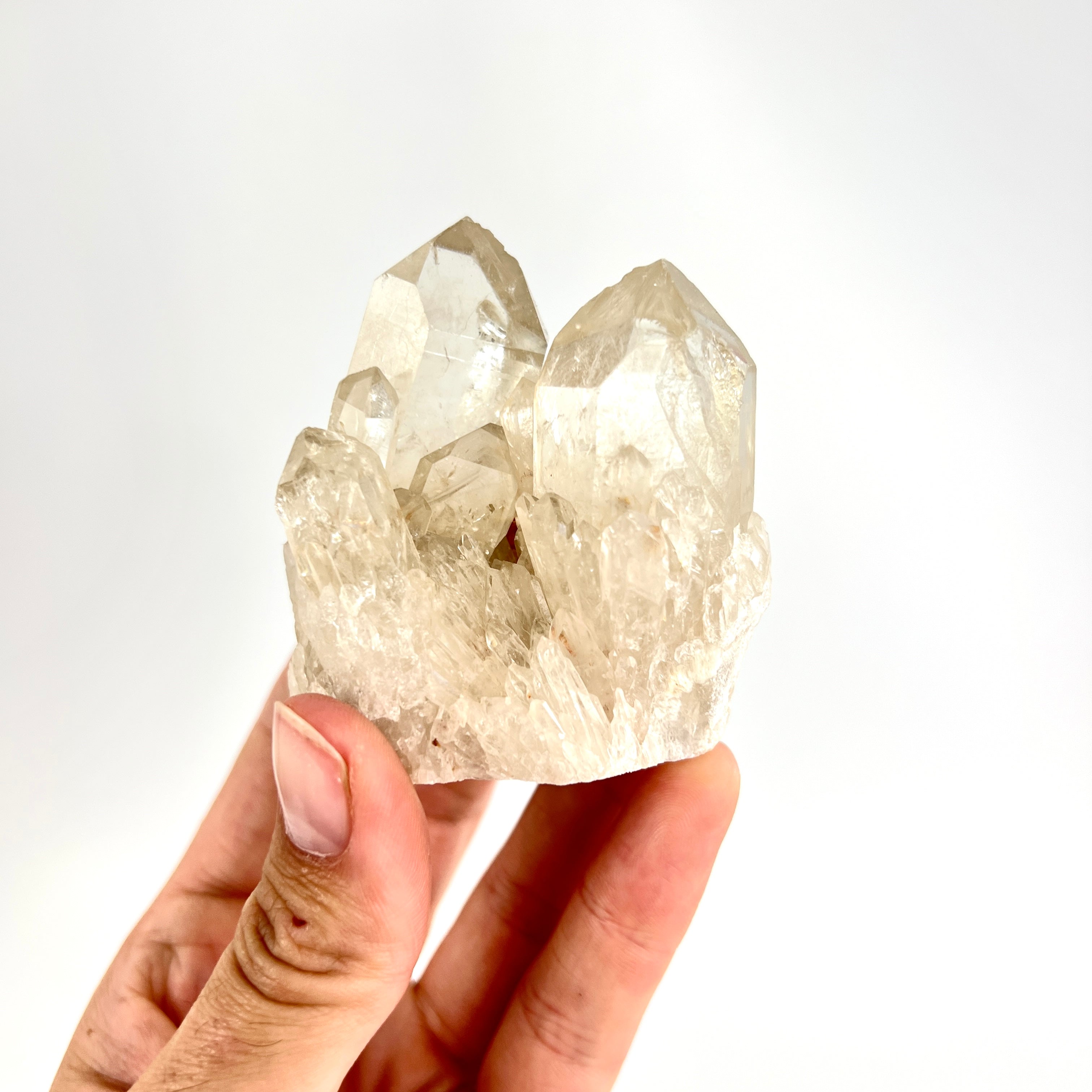 Crystals NZ: Kundalini Natural Citrine Crystal Cluster - extremely rare
