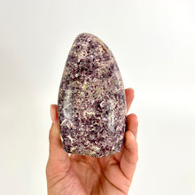 Load image into Gallery viewer, Crystals NZ: Lepidolite polished crystal free form
