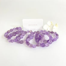 Load image into Gallery viewer, Crystal Jewellery NZ: Amethyst large nugget crystal bracelet
