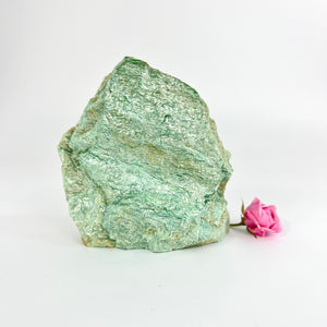 Crystals NZ: Fuchsite crystal tower with cut base