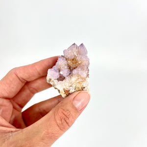 Crystals NZ: Spirit quartz crystal cluster - rare