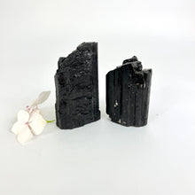Load image into Gallery viewer, Crystal Packs NZ: Black tourmaline crystal towers interior pack
