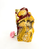Crystals NZ: Mookaite crystal with cut base