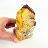 Crystals NZ: Mookaite crystal with cut base