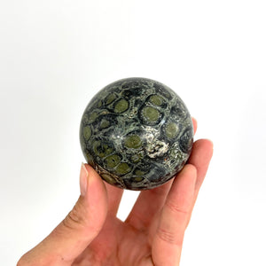 Crystals NZ: Kambaba jasper crystal sphere