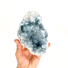 Load image into Gallery viewer, Celestite crystal cluster
