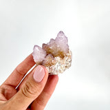 Crystals NZ: Spirit quartz crystal cluster - rare