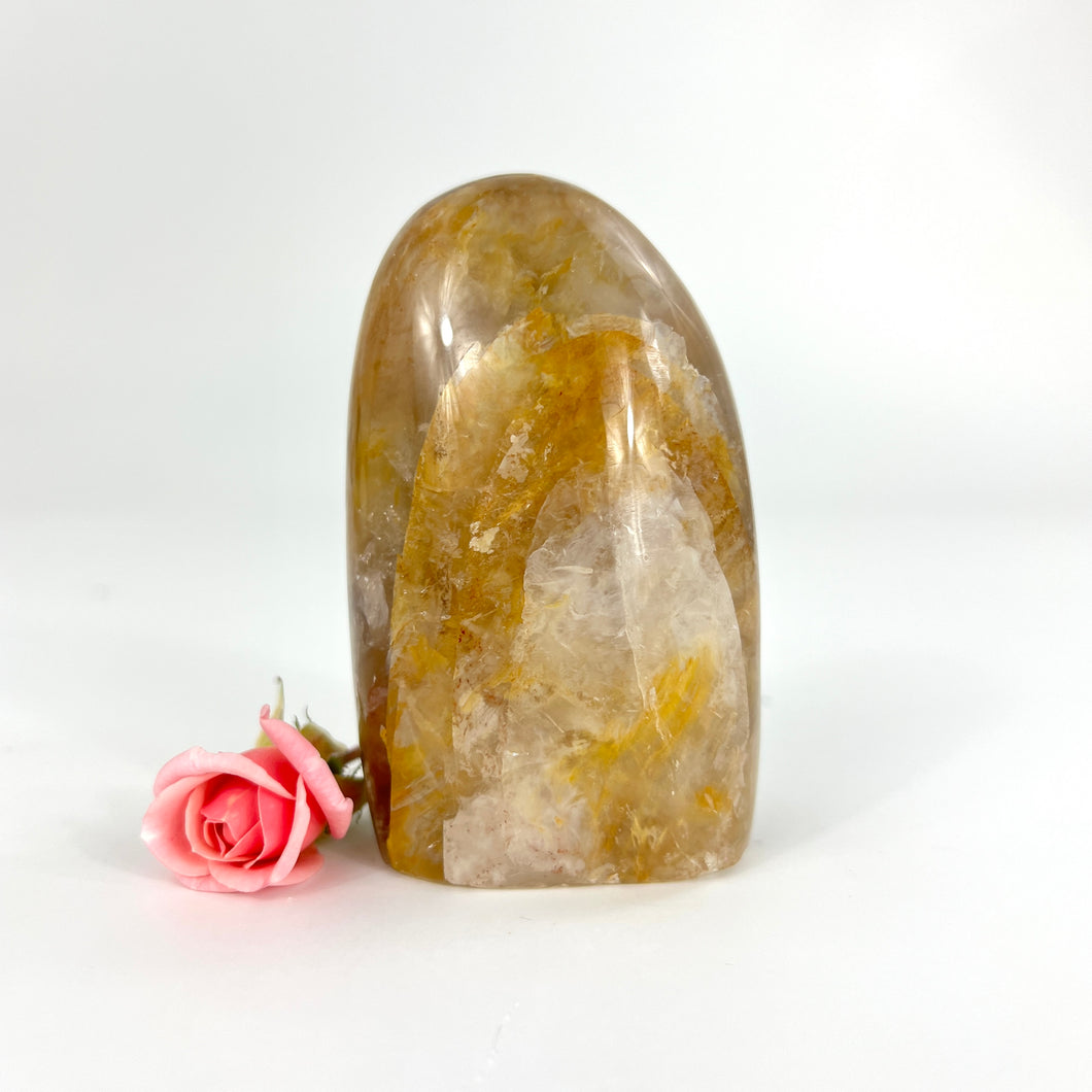 Crystals NZ: Golden healer crystal free form