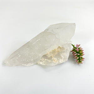 Crystals NZ: Clear quartz crystal cluster