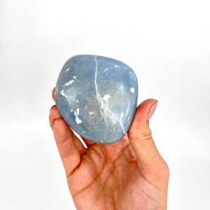 Crystals NZ: Angelite polished crystal free form