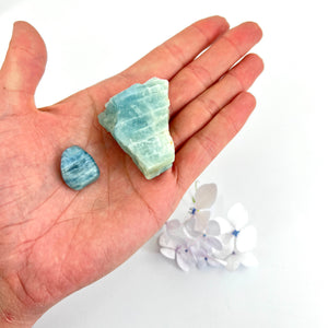 Crystals NZ: Aquamarine crystals pack