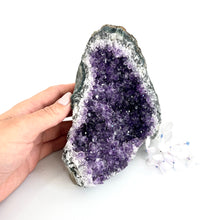 Load image into Gallery viewer, Large Crystals NZ: Large amethyst crystal cluster
