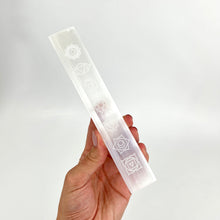 Load image into Gallery viewer, Crystals NZ: Selenite chakra laser charging wand
