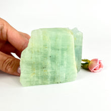 Load image into Gallery viewer, Crystals NZ: Raw aquamarine crystal chunk
