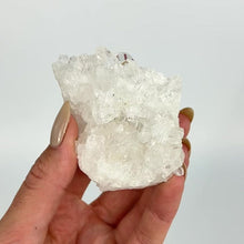 Load and play video in Gallery viewer, Crystals NZ: Clear quartz crystal cluster
