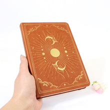 Load image into Gallery viewer, Vegan leather moon journal: exclusive to ASH&amp;STONE | Crystal Shop Auckland NZ
