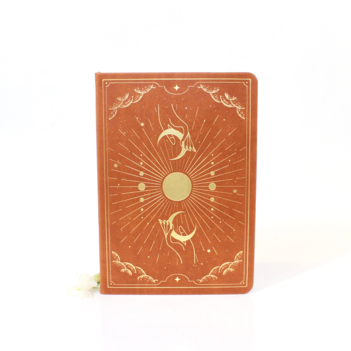 Vegan leather moon journal: exclusive to ASH&STONE | Crystal Shop Auckland NZ