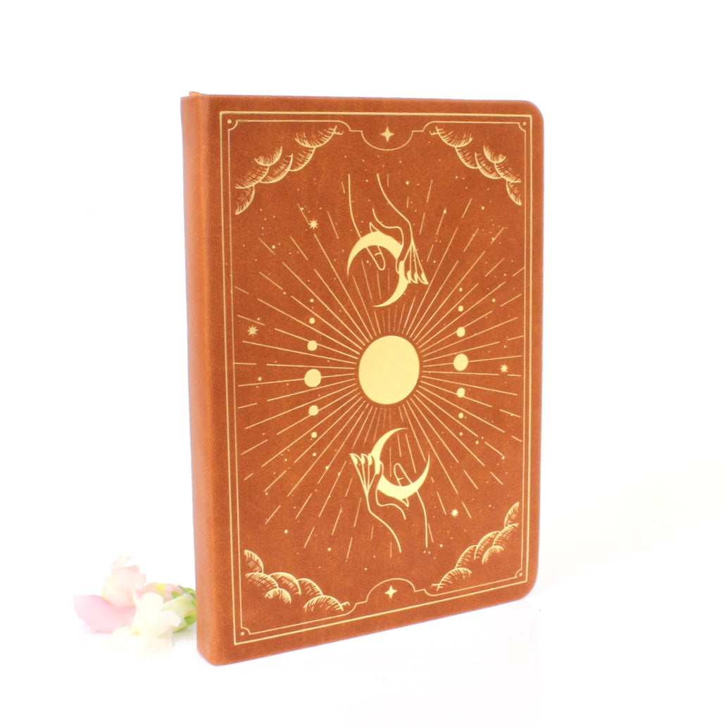 Vegan leather moon journal: exclusive to ASH&STONE | Crystal Shop Auckland NZ