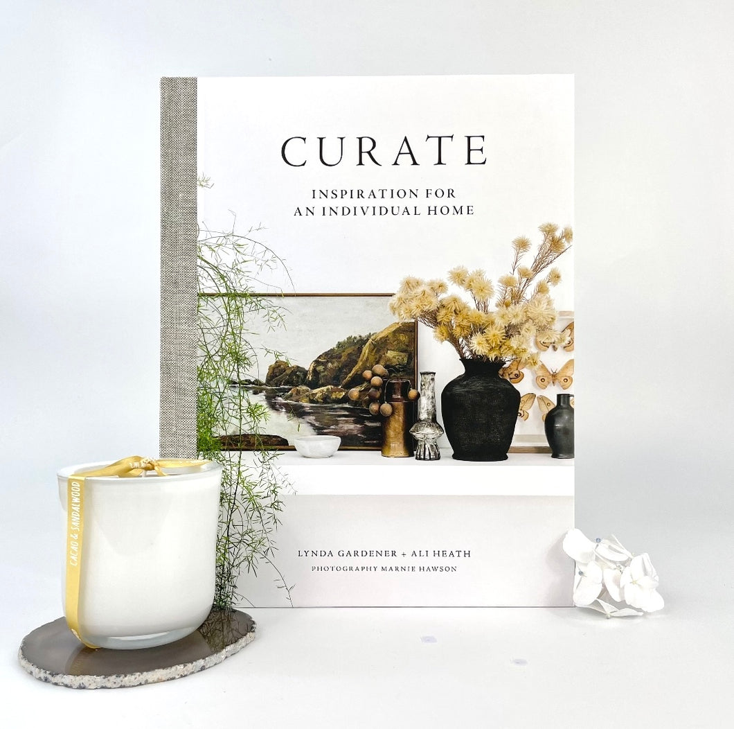 Gift Sets NZ: Curate: Book, Crystal & Candle Pack