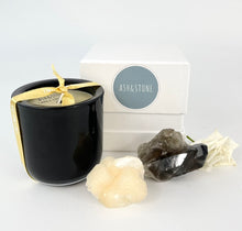 Load image into Gallery viewer, Candle Crystal Packs NZ: Monochrome home: candle &amp; crystals interior pack
