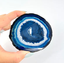 Load image into Gallery viewer, Crystal Coasters NZ: Agate crystal coaster set
