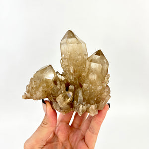 Large Crystals NZ: Large Kundalini Natural Citrine Crystal Cluster - extremely rare