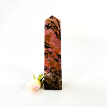 Load image into Gallery viewer, Crystals NZ: Rhodonite crystal tower
