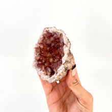 Load image into Gallery viewer, Large Crystals NZ: Large pink amethyst crystal geode
